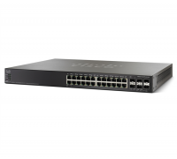 Cisco SG500X-24 24-Port Gig with 4-Port 10-Gigabit Stackable Managed Switch