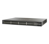 Cisco SF300-48PP 48-port 10/100 PoE+ Managed Switch w/Gig Uplinks
