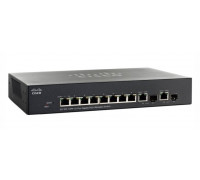 Cisco SG300-10PP 10-port Gigabit PoE+ Managed Switch